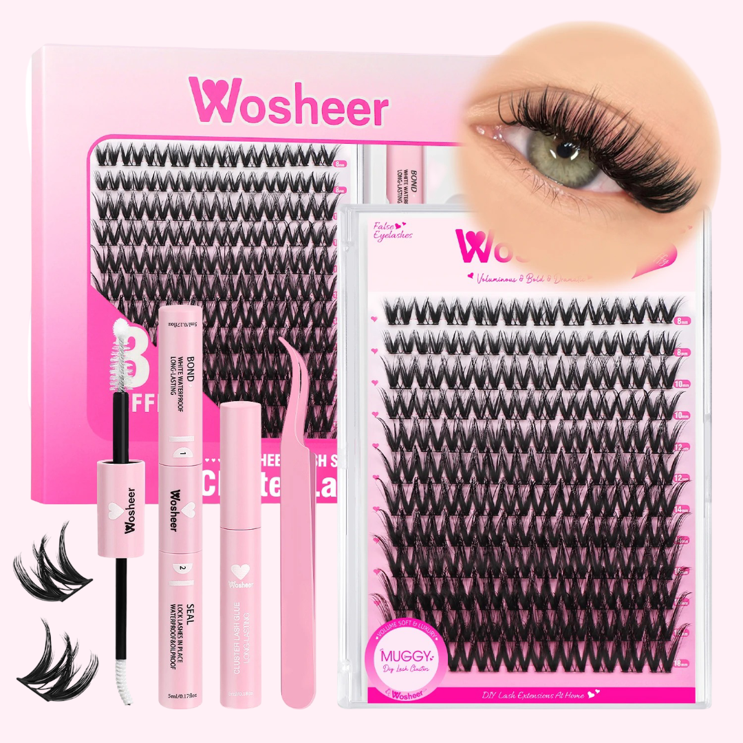 Wosheer© Lash Cluster Kit